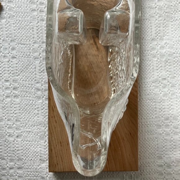 Grapevine Glass Pitcher by Riedel Crystal Vintage 9"H x 7"W - Picture 8 of 9